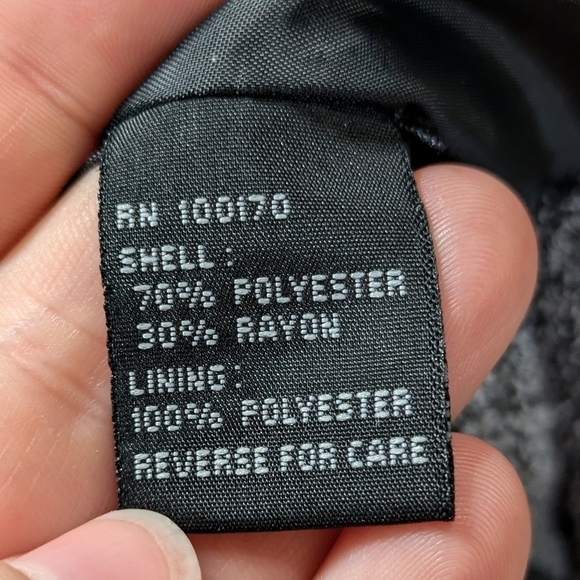 Sandro grey soft fuzzy long sleeve button up jacket L - Picture 9 of 9